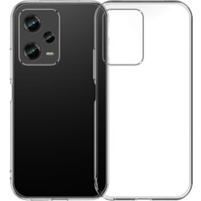 Microcase Xiaomi Redmi Note 12 Pro Global Slim Serisi Soft Tpu Silikon Kılıf - Şeffaf AL3324