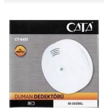 Cata CT-9451 Pilli Duman Dedektörü