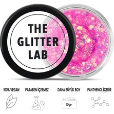 The Glitter Lab - Holy Pink - Parlak Jel Formlu Glitter ~10 gr