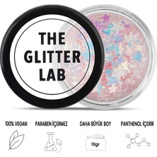 The Glitter Lab - Jel Formlu Parlak Glitter - Yougurt Galaxy ~10 gr
