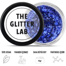 The Glitter Lab - Jel Formlu Parlak Glitter - Midnight Blue ~10 gr