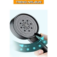 Trend 5 Fonksiyonlu Yüksek Basınçlı Ayarlanabilir Duş Başlığı