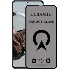 Kzy Xiomi Mi 12T Pro Tam Kaplayan Privacy Hayalet Temperli Ekran Koruycu Cam
