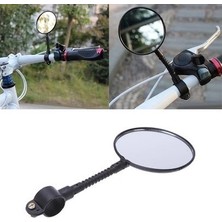Bisiklet Aynası Scooter Aynası Bisiklet Scooter Dikiz Aynası Esnek Ayarlanabilir Bisiklet Aynası
