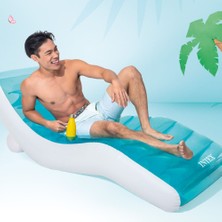 Intex Splash Şişme Koltuk Yatak 191 cm - Şişirilebilir Şezlong Yatak