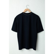 Wolters Outdoors Erkek Brave  Oversize Baskılı Pamuklu Bisiklet Yaka Kısa Kollu T-Shirt