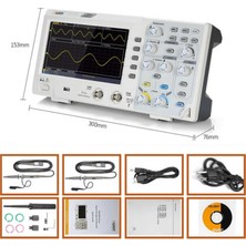 OWON SDS1052 50Mhz 2 Kanal Osiloskop Digital Storage Oscilloscope 50 MHz, 2-Channel, 500 MS/S