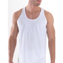 Blackspade Erkek Atlet 2'li Paket Loose Fit -9225-BEYAZ