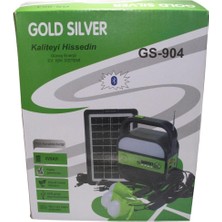 Gold Silver GS-904 Güneş Enerjili Solar Lamba