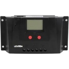 Lexron 30 Ah Amper Solar Şarj Regülatörü Dijital 12/24 Volt