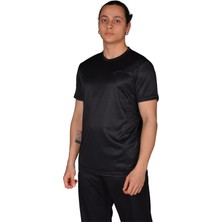 Joma Poly. Hawk - Erkek Siyah Spor T-Shirt- 4231100