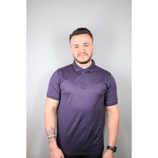 Nehir 100106 Nehir Merserıze Tshirt Mor