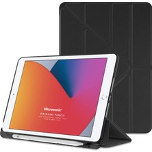 Microsonic Apple iPad 10.2'' 8. Nesil Kılıf (A2270-A2428-A2429-A2430) Origami Pencil Siyah