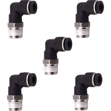 Skyce Pnömatik Dirsek Erkek Rekor 1/4''X12 mm Paket 5 Adet