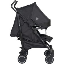 Biddy Pitty Picco Alüminyum Baston Bebek Arabası - Jet Black, 6 kg, Tam Yatar, 3 Yıl Garantili