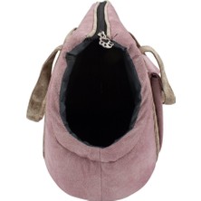 Lepus Kedi ve Köpek Taşıma Çantası Açık (Sling Bag) Toz Pembe