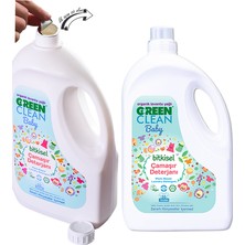 U Green Clean Organik Lavanta Yağlı Baby Bitkisel Çamaşır Deterjanı 2750 ml 2'li Set