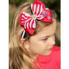 Queen Aksesuar Atatürk Broş  Kırmızı Beyaz Fiyonk Taç Türk Bayraklı 23 Nisan 19 Mayıs Okul Gösteri Bayram Tacı