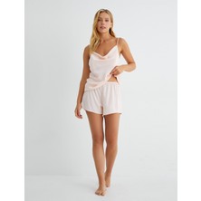 Koton Şort Pijama Altı Mini Rahat Kesim