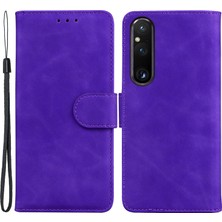 Xshop Sony Xperia Için 1 V Doğru Renk Pu Deri Cüzdan Manyetik Toka Çevirme Stand Telefon Kılıfı (Yurt Dışından)