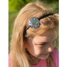 Queen Aksesuar Yeni Yaz Trend Moda Taşlı Metal Istiridye Deniz Kabuğu Taç Kadın Çocuk Tacı Gümüş