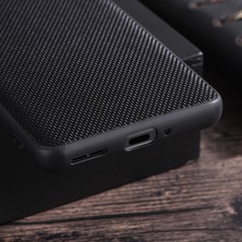 Xshop Oneplus Ace 2V Cep Telefonu Geri Naylon Kaplamalı Yumuşak Tpu Telefon Kılıfı (Yurt Dışından)