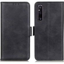 Xshop Sony Xperia 1 V Doku Telefon Cüzdan Stand Koruyucu Telefon Kılıfı (Yurt Dışından)