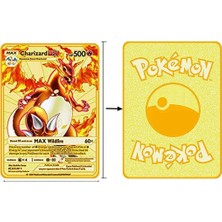 Pokemon Özel Seri 15 Adet Gold Kart ve Pokemon Kart Albümü