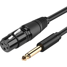 Ugreen 6.5mm Jack To Xlr Dişi Mikrofon Ses Bağlantı Kablosu 1 Metre