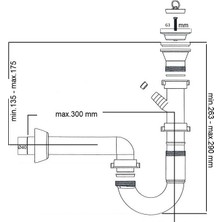 Tekdekor Yapı Evye - Lavabo Sifon Takımı