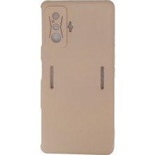 Plus Xiaomi Redmi K50 Gaming ile Uyumlu Lansman Silikon Kılıf (Kamera Korumalı)