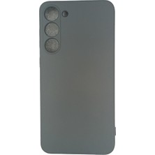 Plus Samsung S23 ile Uyumlu Lansman Silikon Kılıf (Kamera Korumalı)