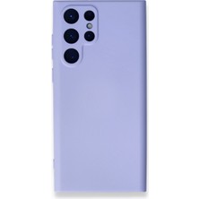 Plus Samsung S22 Ultra ile Uyumlu Lansman Silikon Kılıf (Kamera Korumalı)