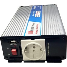 Mrw Power Mrwpower 1000WATT 12V-220VOLT Inverter MRW-1000-12