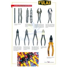 Fulaz Kombine Pense 180 mm Yankeski 160 mm Kargaburnu 160 mm 3'lü Set