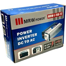 Mrw Power 150WATT 12V-220VOLT Inverter MRW-150-12