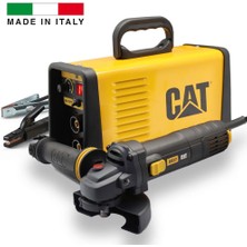 Cat DZ161T 160 Amper Tıg Lift / mma Çanta Tipi Profesyonel Dijital Inverter Kaynak Makinesi + Cat DX37 Avuç Taşlama