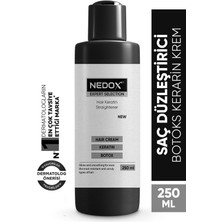 Nedox Saç Düzleştirici,şekillendirici Keratin Botoks Krem 250 ml