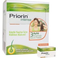 Priorin Intense Avantajlı Paket 120 + 60 Kapsül