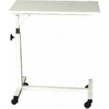 EC Shop Ipox Hasta Yemek Masası Yükseklik Ayarlanabilir Tekerlekli