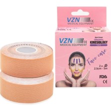 Vzn Yüz Için Therapy Cotton Kinesio   Bandı