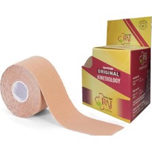 Raj   5cm x 5mt Tape Yüz Yogası Yüz Bölgesi Için Therapy Cotton Kinesio Face Tape