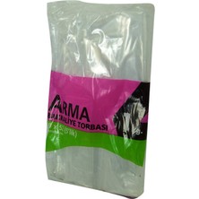 Naksan Naylon Torba Arma Şeffaf Bakkaliye Kuruyemiş Şeker Torbası 30X52 (5 Lik ) Takribi 85 Adet 1000 gr