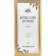 Seke Olgun Hasat Naturel Sızma Zeytinyağı 5 Lt. Teneke