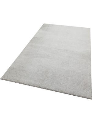 Eko Halı Comfort 1006 Grey Kolay Kullanımlı Hav Toz Vermez Yumuşak Dokulu Modern Pofuduk Shaggy Halı