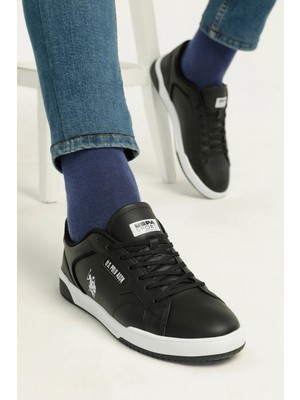 U.S. Polo Assn. Planck 2pr Siyah Erkek Sneaker Ayakkabı