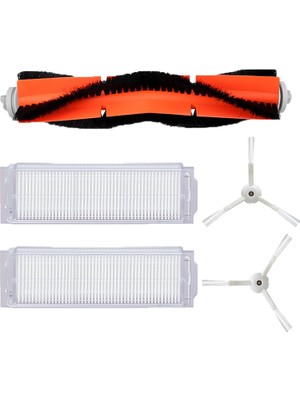 Ekstore Xiaomi Vacuum Mop 2 Pro (MJST1SHW) Robot Süpürge Uyumlu 5'li Yedek Parça Seti