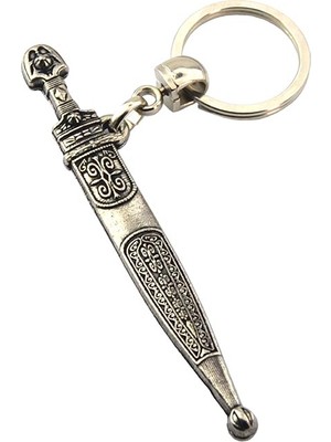 Anahtarlık Sepeti Çerkes Kafkas Kama Anahtarlık ( Nikel Oksit )
