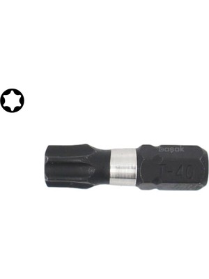 Ceta Form T40 x 25 mm Darbeli Torx Bits Uç CB/812TM (1 Adet)