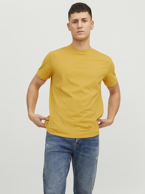 Jack & Jones Bisiklet Yaka Basic Tişört-Organic